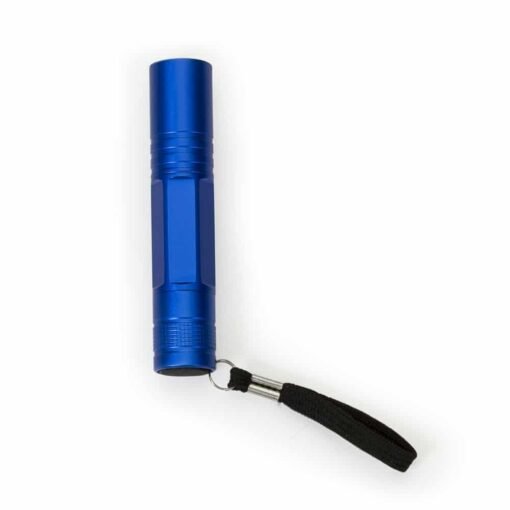MINI LANTERNA C/ CORDÃO  SPX-12204 NA COR AZUL