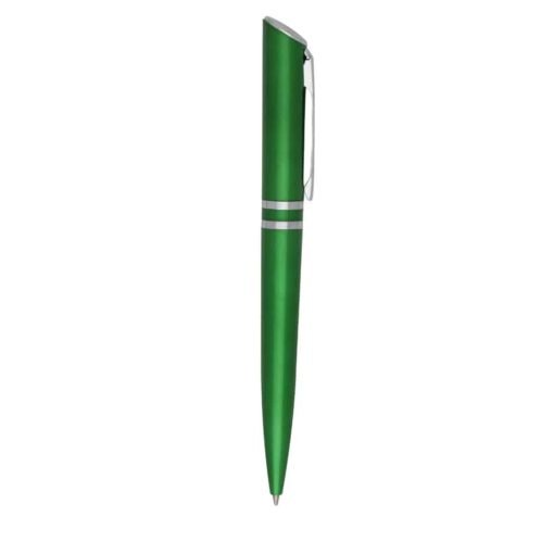 CANETA PLÁSTICA C/ 2 ANEIS  SPX-12415 NA COR VERDE
