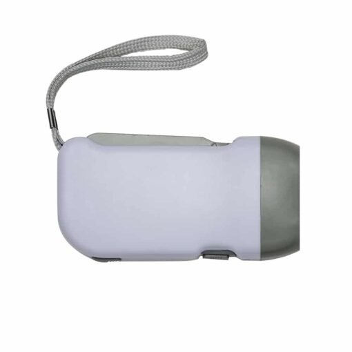 LANTERNA DINAMO 3 LEDS  SPX-01291 NA COR BRANCO