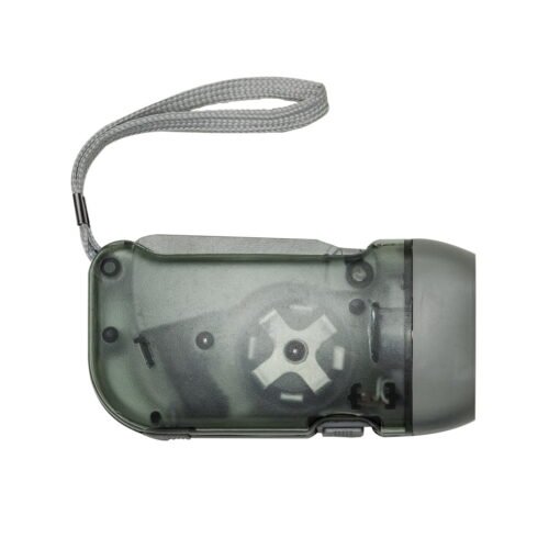 LANTERNA DINAMO 3 LEDS  SPX-01291 NA COR PRETO