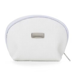 NECESSAIRE DE COURO SINTÉTICO SPX-13042 NA COR BRANCO