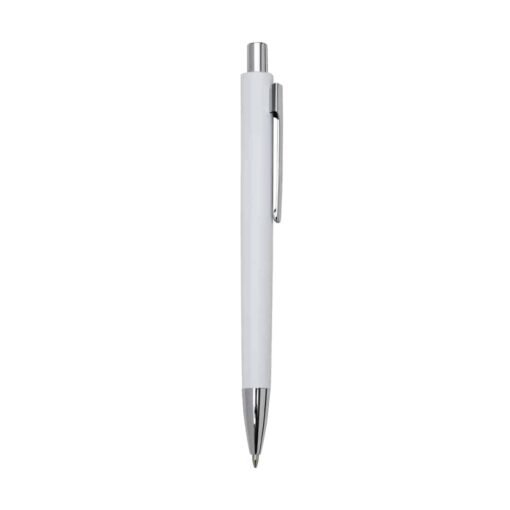 CANETA SEMI - METAL SPX-13067 NA COR BRANCO OU TRANSPARENTE
