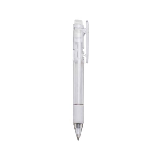 CANETA PLÁSTICA  SPX-13190T NA COR TRANSPARENTE