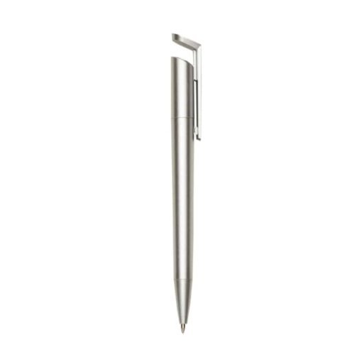 CANETA PLÁSTICA  SPX-13439 NA COR PRATA OU CINZA