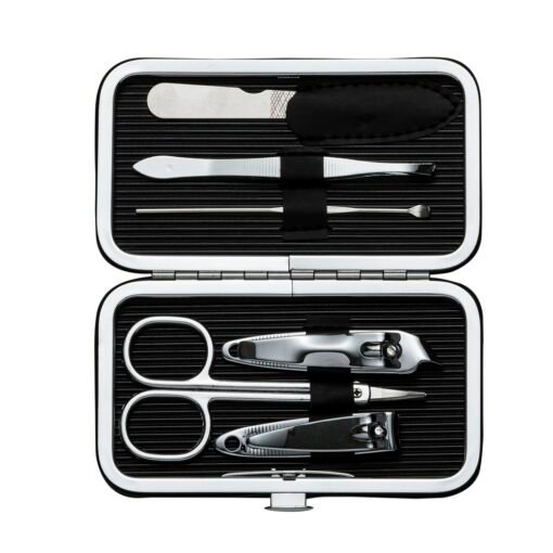 Alternative view of Kit Manicure Personalizado Couro Sintético - Preto SPX-01361-PRE