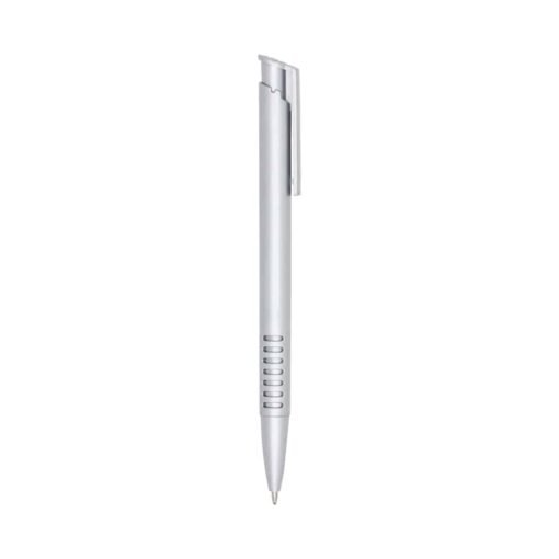 CANETA PLÁSTICA  SPX-3017D NA COR PRATA