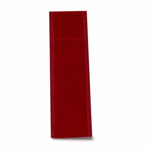 VELUDO COSTURADO P/ 2 PÇS  SPX-07353 NA COR VERMELHO