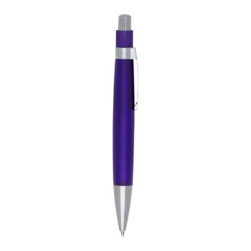 CANETA PLÁSTICA  SPX-08809 NA COR ROXO