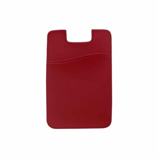 ADESIVO PORTA CARTÃO SPX-P@13935 NA COR VERMELHO
