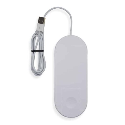 BASE CARREGADOR POR INDUÇÃO SPX-04053 NA COR BRANCO