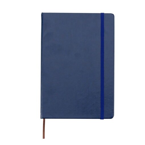 CADERNETA DE COURO SINTÉTICO SPX-03005 NA COR AZUL