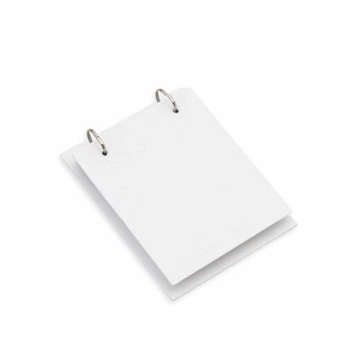 BLOCO DE ANOTAÇÕES CAPA PLÁSTICA SPX-14169 NA COR BRANCO