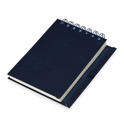 BLOCO DE ANOTAÇÃO COM PORTA CANETA SPX-14760 NA COR AZUL