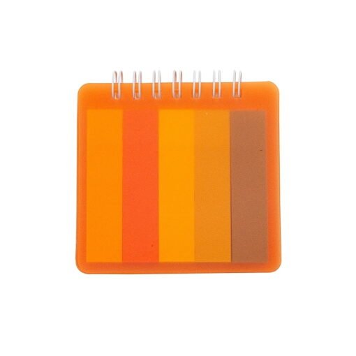 BLOCO DE ANOTAÇÃO C/ AUTO-ADESIVO SPX-18557 NA COR LARANJA