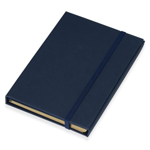 BLOCO DE ANOTAÇÕES COM CANETA E AUTOADESIVOS SPX-14762 NA COR AZUL
