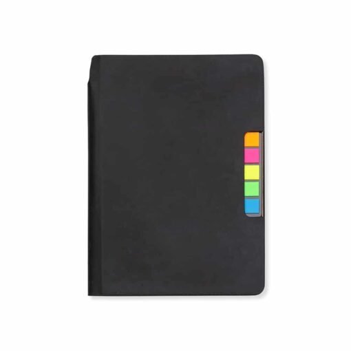 CADERNO C/ AUTOADESIVO SPX-14413 NA COR PRETO