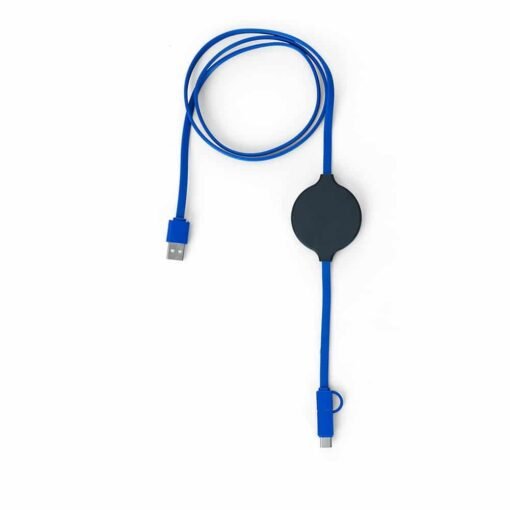 CARREGADOR WIRELESS C/ CABO  SPX-14532 NA COR AZUL