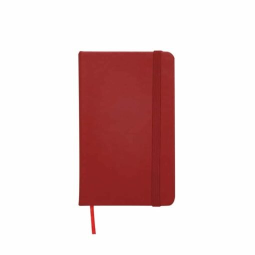 CADERNETA EMBORRACHADA SPX-12513SN NA COR VERMELHO