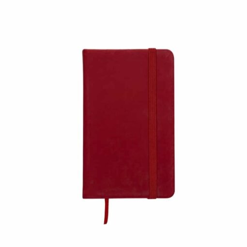 CADERNETA EMBORRACHADA SPX-12513PN NA COR VERMELHO