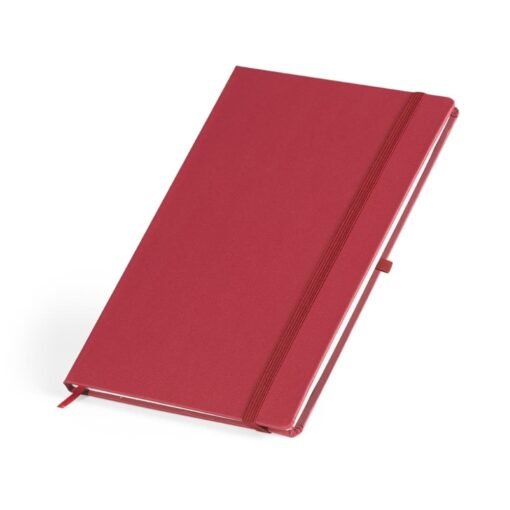 CADERNETA EM COURO SINTÉTICO SPX-14728S NA COR VERMELHO