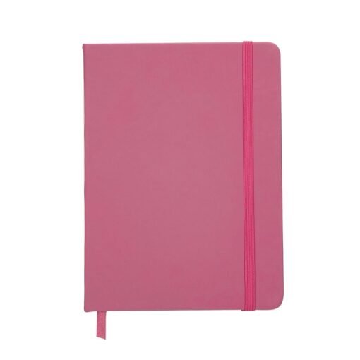 CADERNETA EMBORRACHADA SPX-12514 NA COR ROSA