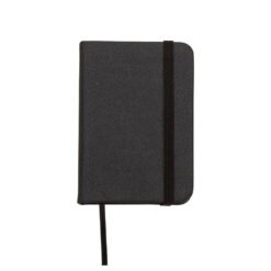 MINI CADERNETA SINTÉTICA BRILHANTE SPX-03024 NA COR PRETO