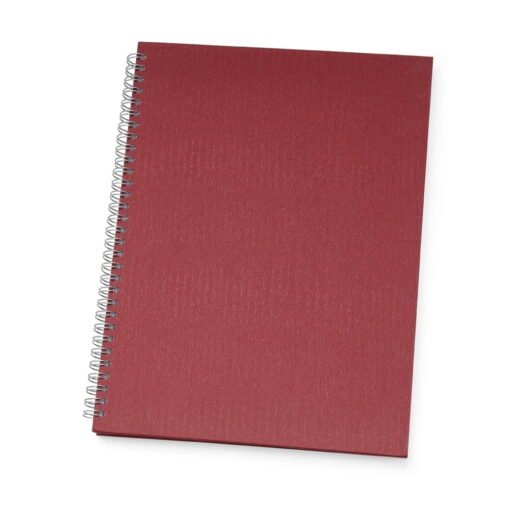 CADERNO DE NEGÓCIOS GRANDE  SPX-13925 NA COR VERMELHO