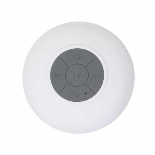 CAIXINHA DE SOM C/VENTOSA CAIXA ACRÍLICA  SPX-12926AC NA COR BRANCO