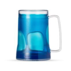 CANECA ACRÍLICA C/ GEL SPX-12508 NA COR AZUL