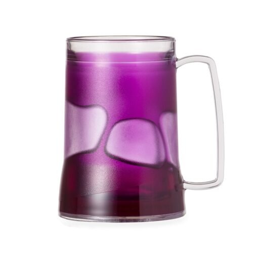 CANECA ACRÍLICA C/ GEL SPX-12508 NA COR ROXO