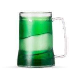 CANECA ACRÍLICA C/ GEL  SPX-12508 NA COR VERDE