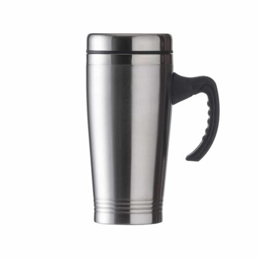 CANECA 450 ML PORTATIL INOX SPX-05828 NA COR PRATA OU CINZA