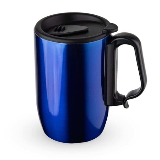 CANECA INOX PAREDE DUPLA 350 ML SPX-18624 NA COR AZUL