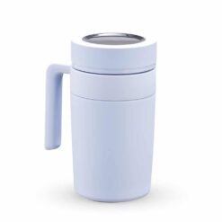 CANECA TERMICA 500ML C/ TERMÔMETRO  SPX-18641 NA COR AZUL