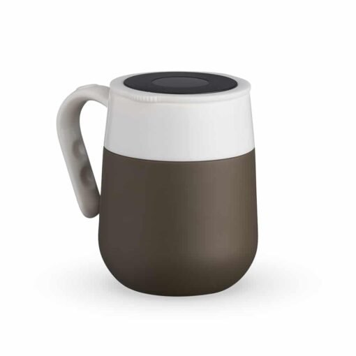 CANECA 500ML C/ TERMÔMETRO SPX-18640 NA COR CHUMBO