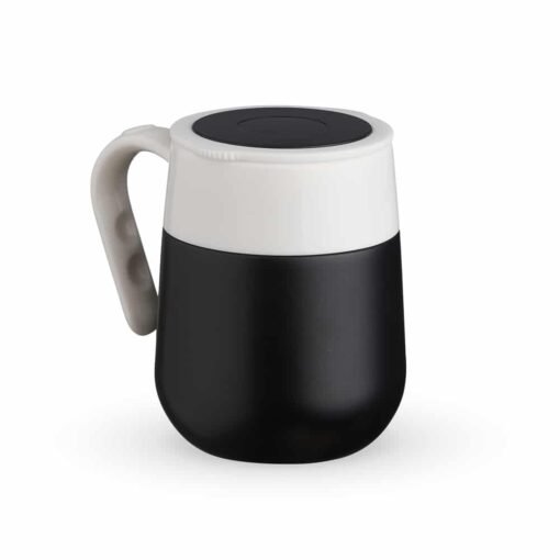 CANECA 500ML C/ TERMÔMETRO SPX-18640 NA COR PRETO