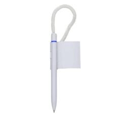 CANETA BALCÃO PLASTICA SUPORTE FORMATO QUADRADO SPX-11825 NA COR BRANCO