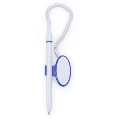 CANETA BALCÃO PLASTICA SUPORTA OVAL FOX  SPX-08955 NA COR BRANCO