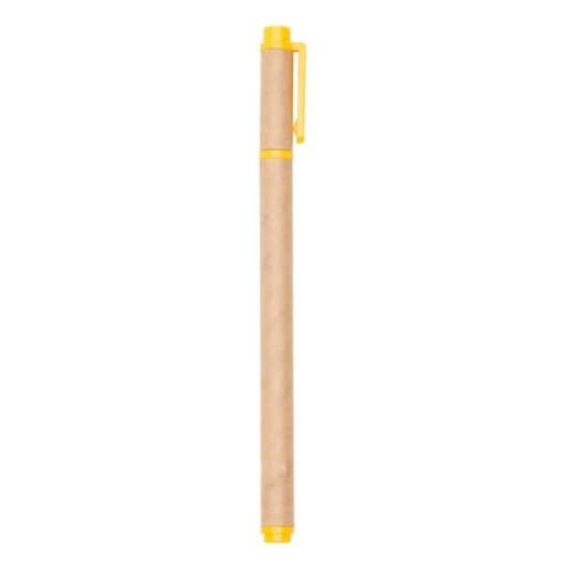 CANETA ECOLOGICA ROLLER SPX-00005 NA COR AMARELO
