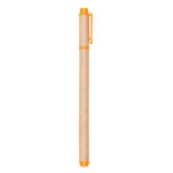 CANETA ECOLOGICA ROLLER SPX-00005 NA COR LARANJA