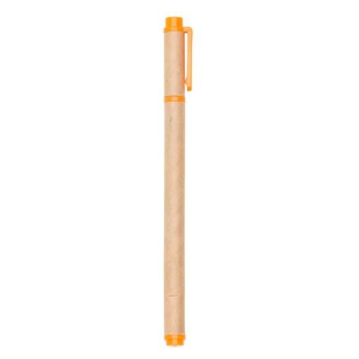 CANETA ECOLOGICA ROLLER SPX-00005 NA COR LARANJA