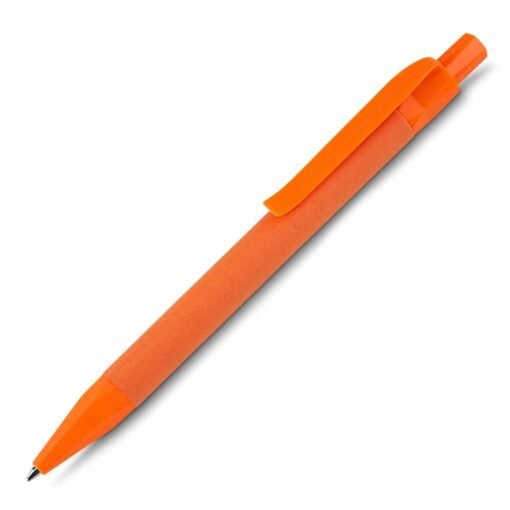 CANETA PLA BIODEGRADÁVEL SPX-14673 NA COR LARANJA