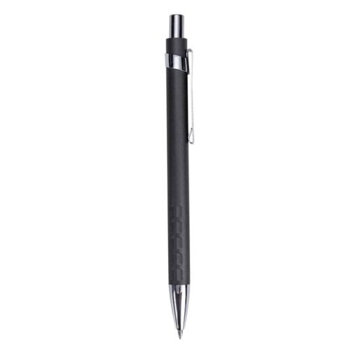CANETA METAL RETÂNGULOS SPX-13993 NA COR PRATA OU CINZA