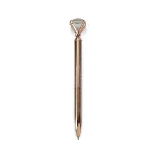 CANETA METAL C/ DIAMANTE  SPX-14555 NA COR COBRE