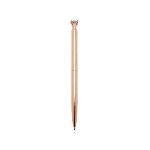 CANETA METAL DIAMANTE SPX-14657 NA COR COBRE