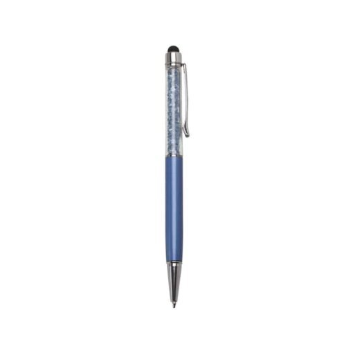 CANETA METAL TOUCH SWAROVSKI SPX-13311 NA COR AZUL