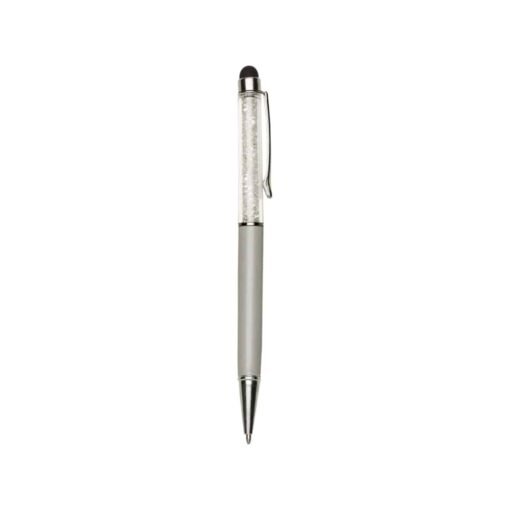 CANETA METAL TOUCH SWAROVSKI SPX-13311 NA COR PRETO