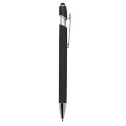 CANETA METAL EMBORRACHADO SPX-14207 NA COR PRETO OU FUMÊ