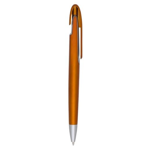 CANETA PLÁSTICA  SPX-12505 NA COR LARANJA