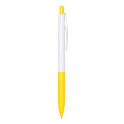 CANETA PLÁSTICA  SPX-00401C NA COR AMARELO